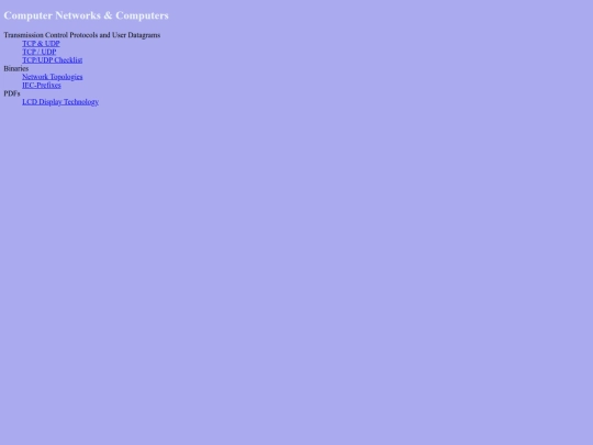 networks/learn-networks screenshot