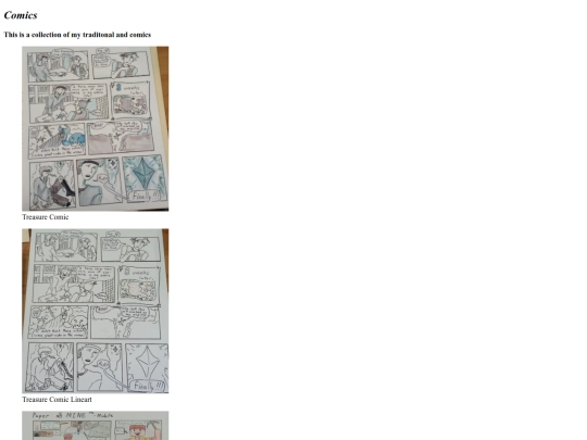 Comics screenshot