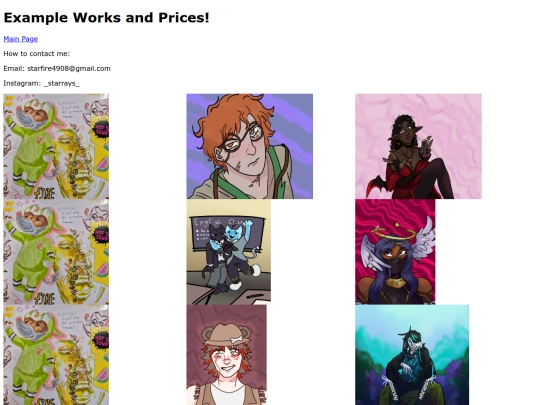Examples screenshot
