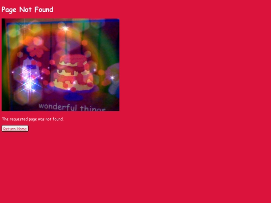 not_found screenshot