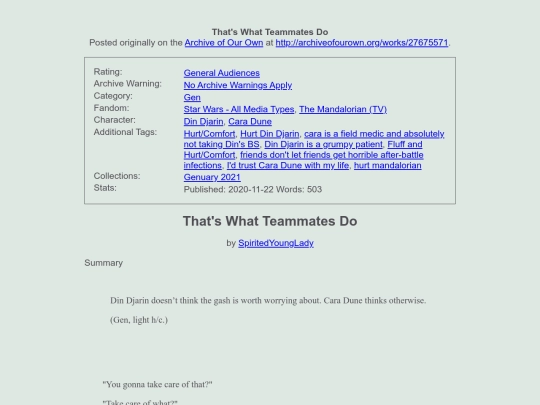 Thats What Teammates Do screenshot