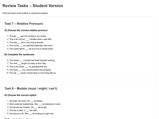 review screenshot