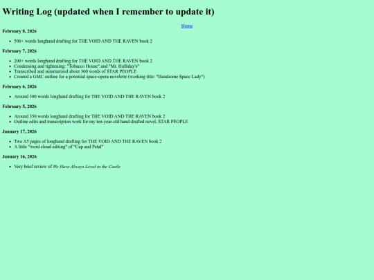 writing-log screenshot