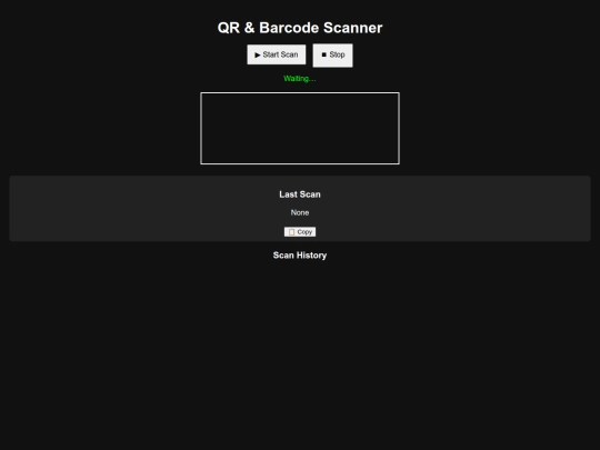 video/qrcode_scanner screenshot