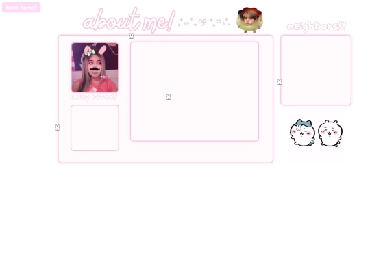 aboutme screenshot