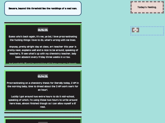 BlogPage screenshot