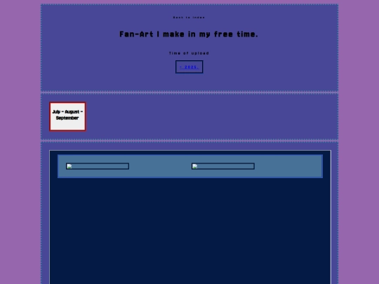 FanartPage screenshot