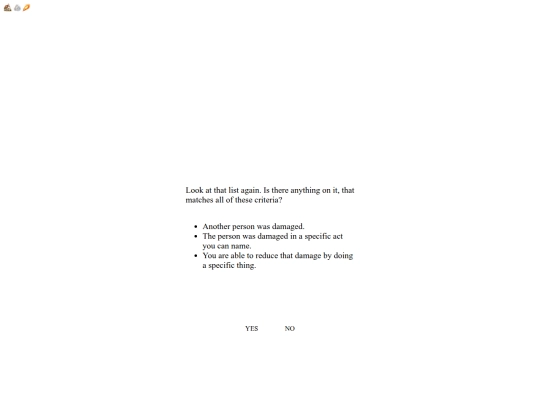 guiltSpecifics screenshot