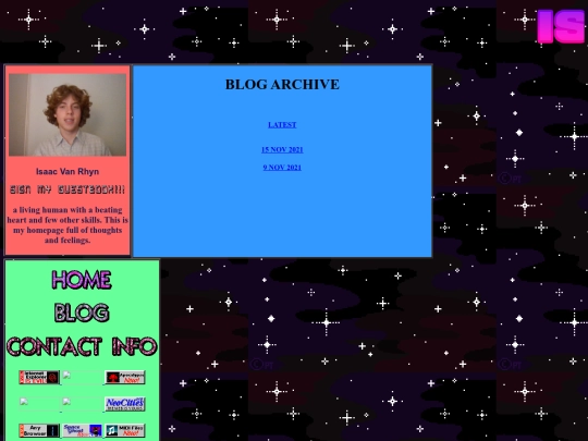 blog screenshot