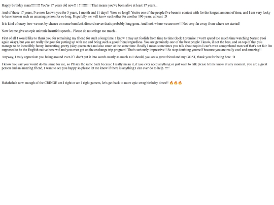 letter screenshot