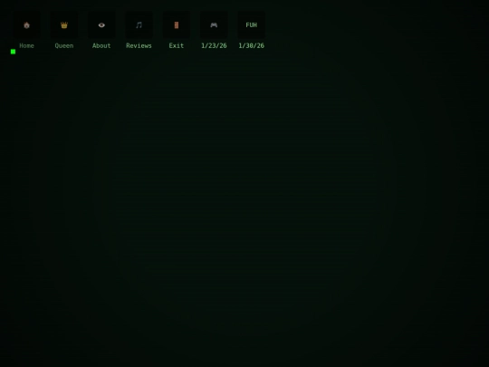 Blog screenshot