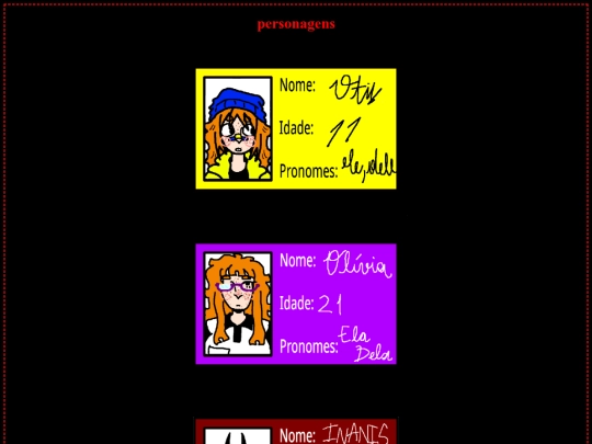 personagens screenshot
