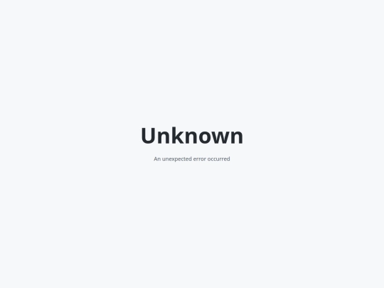 error screenshot