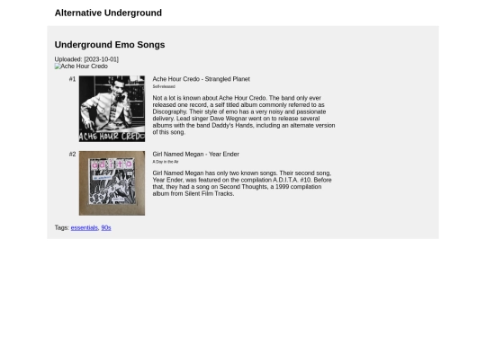 test screenshot