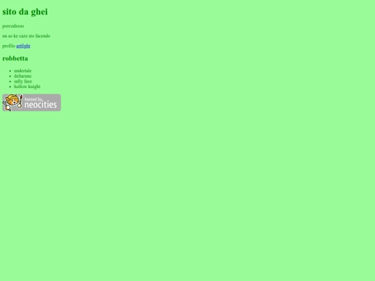 index screenshot