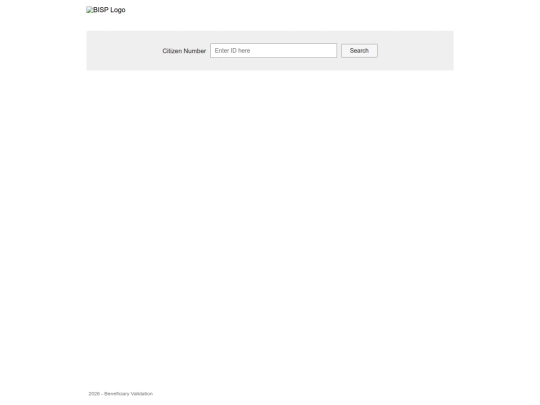 Vaildation/search screenshot