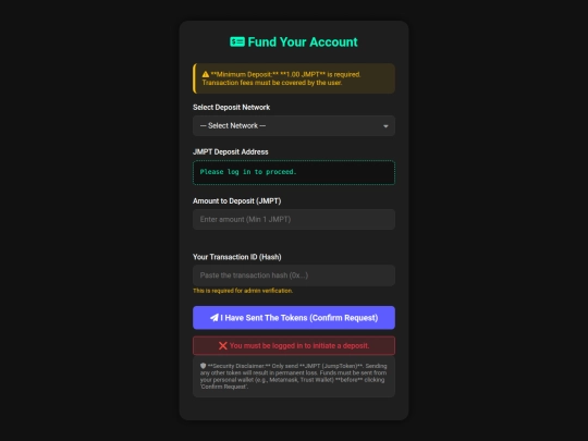diposit screenshot