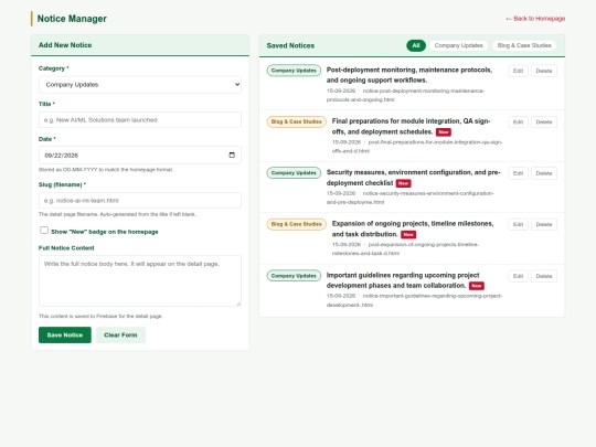 vxt-company/S/superadmin/notice-update screenshot
