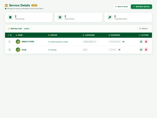 vxt-company/S/superadmin/service screenshot