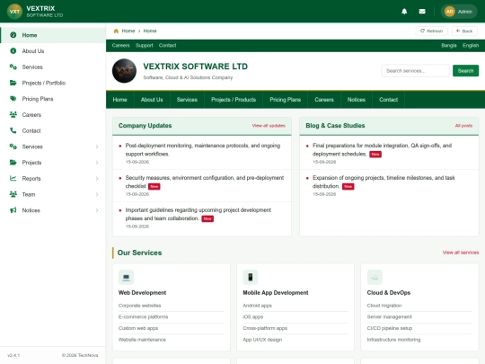 vxt-company/S/superadmin/superadmin screenshot
