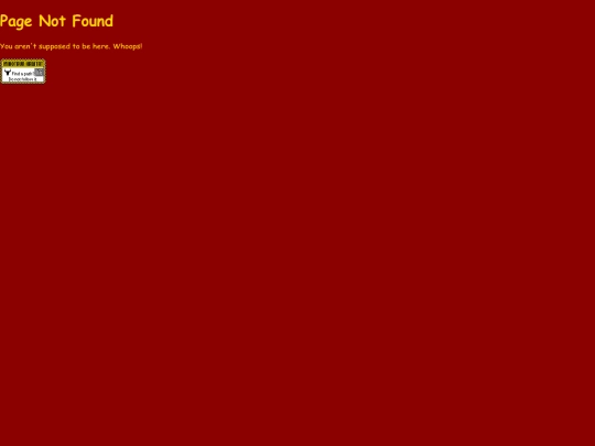 not_found screenshot