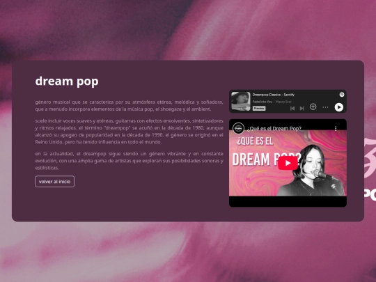 dreampop screenshot