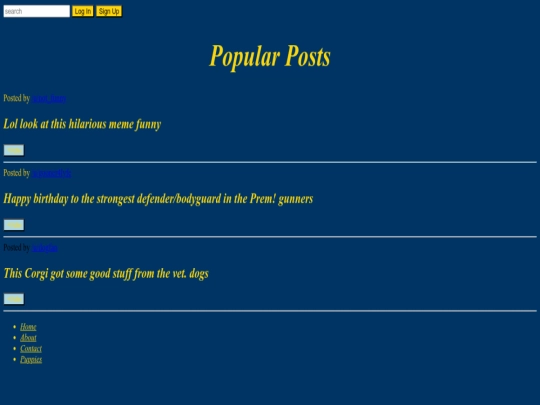 index screenshot