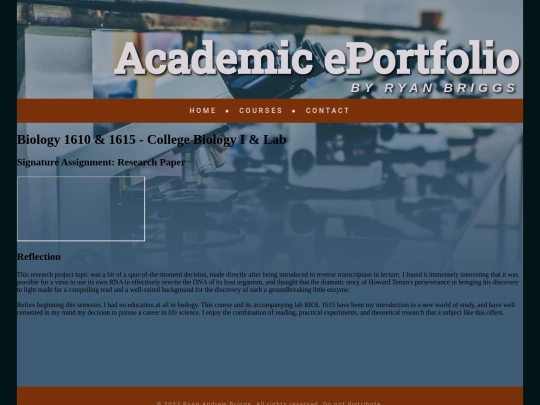 biol-1610 screenshot