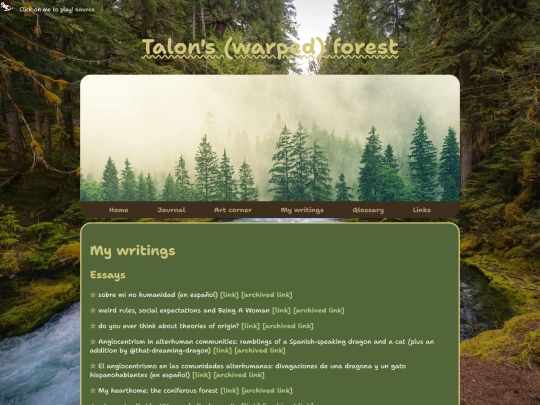 my-writings screenshot