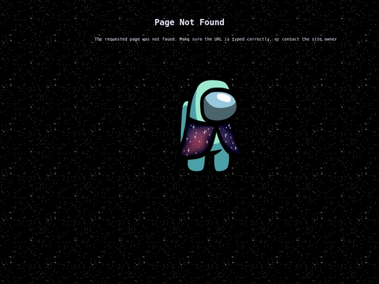 not_found screenshot