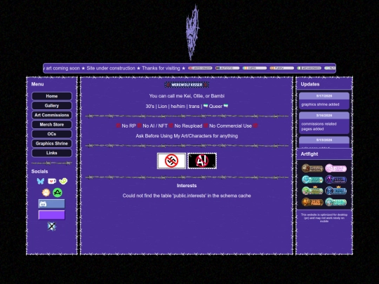 test screenshot