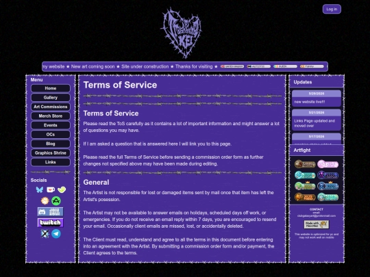 tos screenshot