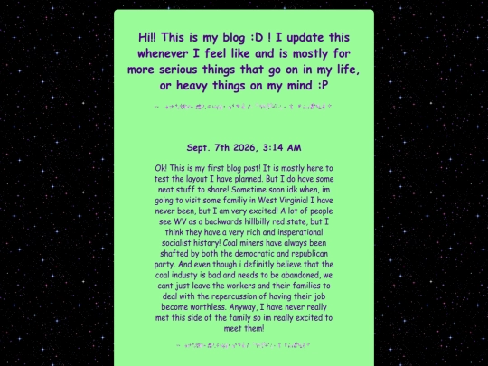 blog screenshot