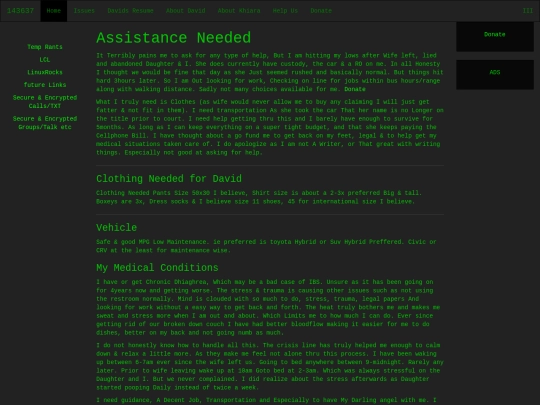 assistance screenshot