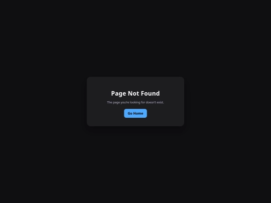not_found screenshot