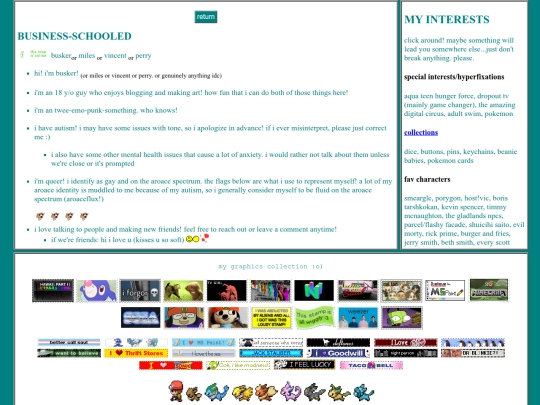 pages/about screenshot