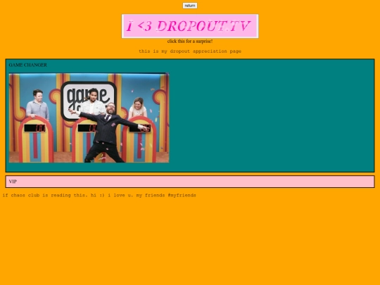 pages/shrines/dropout screenshot