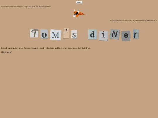 pages/stories/tomsdiner screenshot