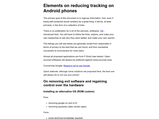 reduce-traking-on-android screenshot