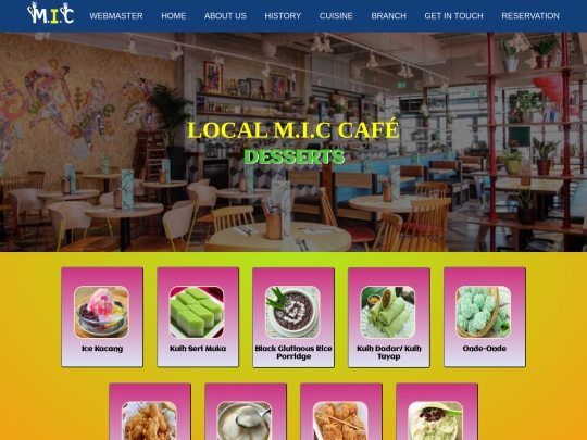 dessert screenshot
