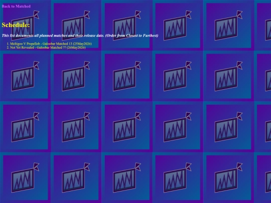 galoobar/schedule screenshot