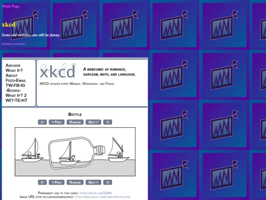 xkcd screenshot