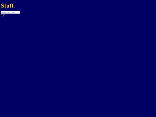 stuff screenshot