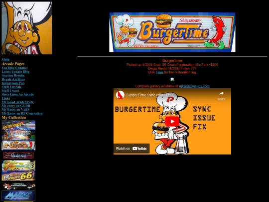burgertime screenshot