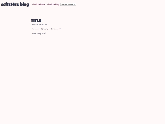 blog/entries/template screenshot