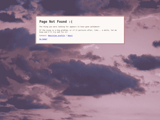 not_found screenshot
