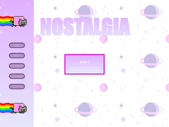 subpage4_Nostalgia screenshot