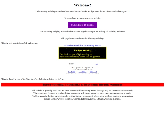 webring-entrance screenshot