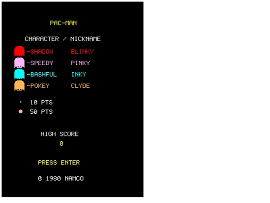 pacman screenshot
