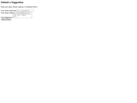 suggestions screenshot